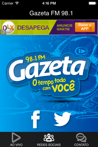 Gazeta FM Sobradinho 98,1 screenshot 2