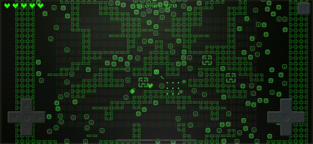ASCII Shooter, game for IOS