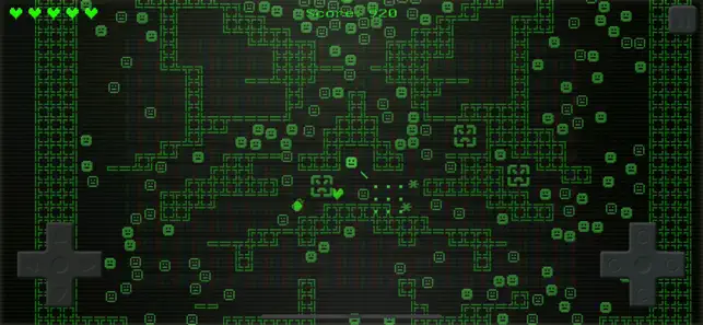 ASCII Shooter, game for IOS