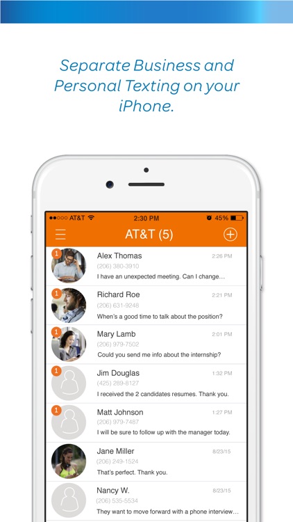 AT&T Landline Texting screenshot-3