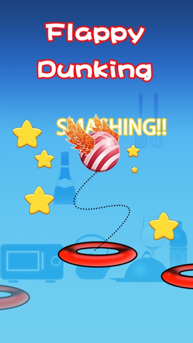 Flappy Dunking screenshot 3