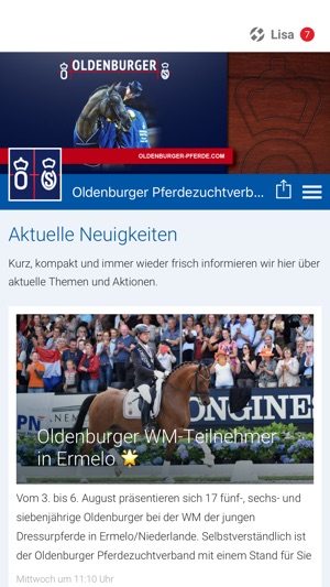 Oldenburger Pferdezuchtverband(圖1)-速報App