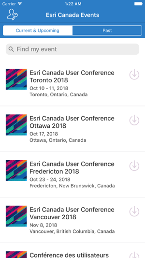 Esri Canada Events(圖2)-速報App