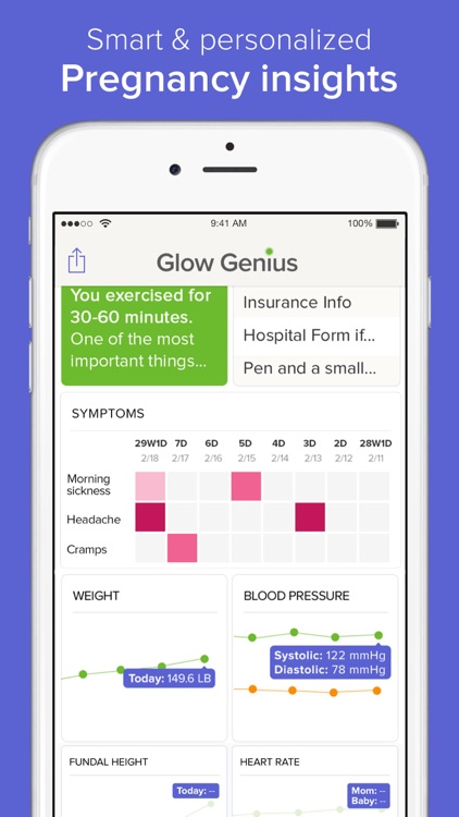 Glow Nurture - Pregnancy Tracker, Baby Calendar