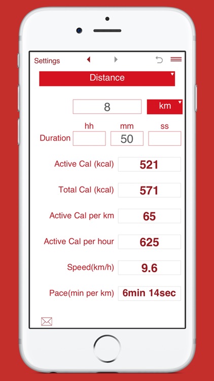 Calories Burned Running