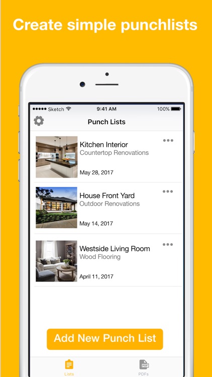 PunchList - Make Simple Punchlists
