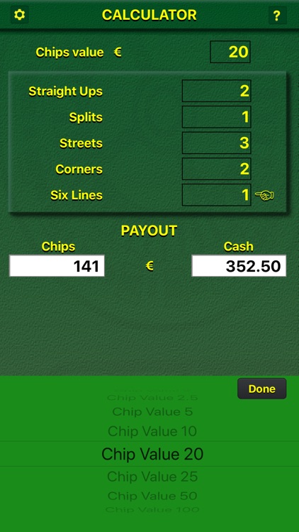 Casino Calculator