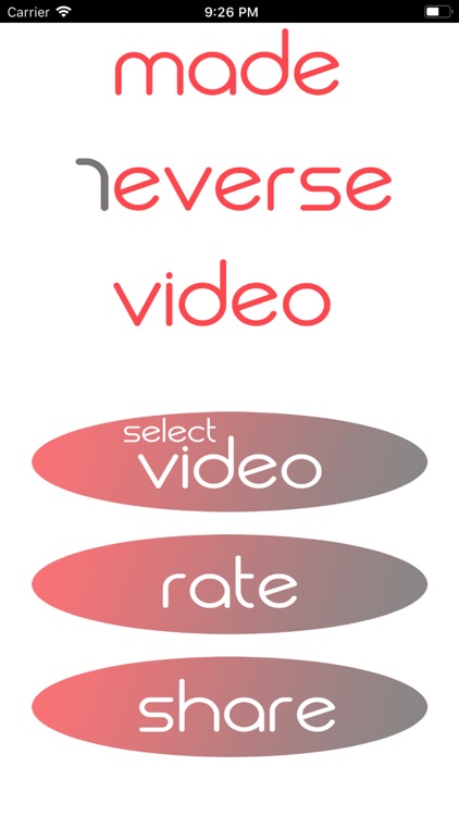Reverse Video