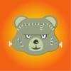 Monster Bear Emoji Stickers