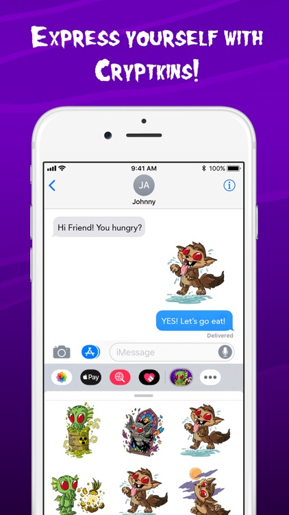 Cryptkins Stickers: Legends