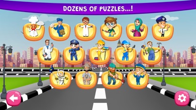 Kids Professions And Tools Puzzle screenshot 2