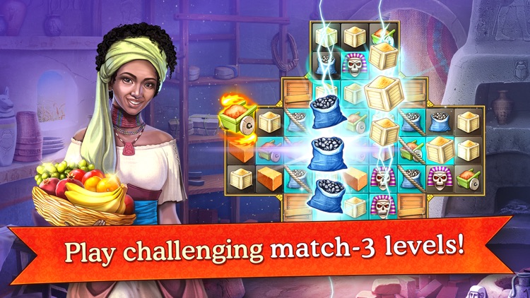 Cradle of Empires Match-3 Game screenshot-0