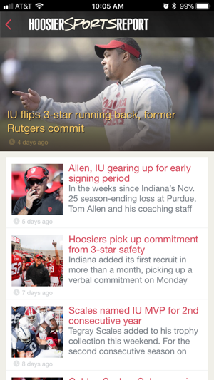 Hoosier Sports Report iOS(圖4)-速報App