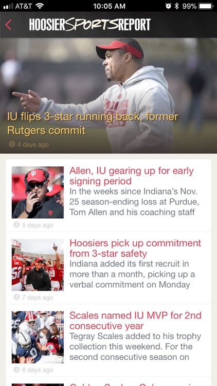 Hoosier Sports Report iOS screenshot-3