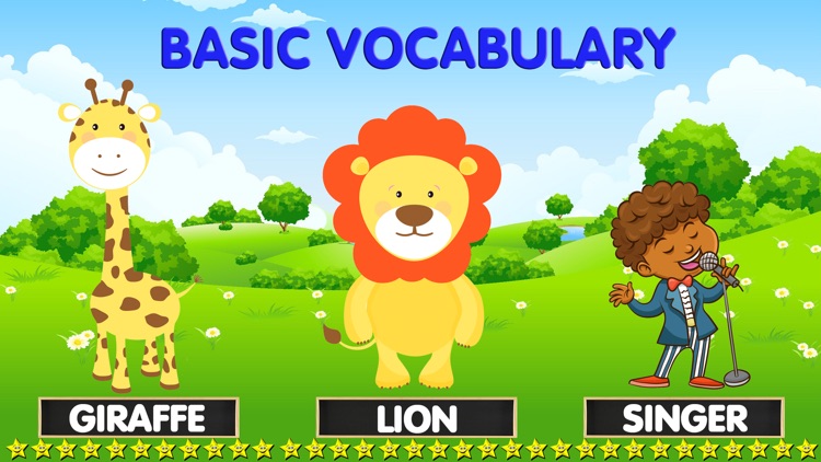 Basic Vocabulary Phonics