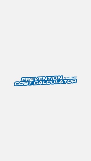 Prevention Cost Calculator