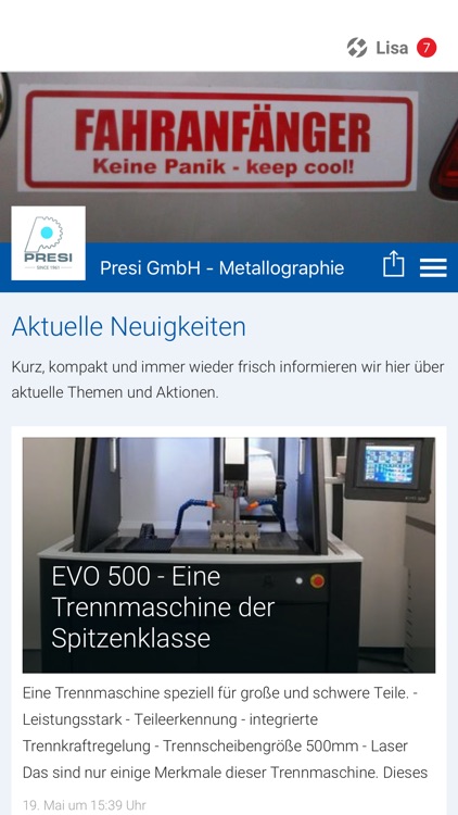 Presi GmbH - Metallographie