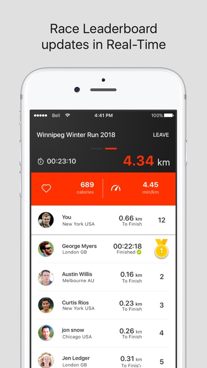 RaceRunner: GPS Real Time Run screenshot-3