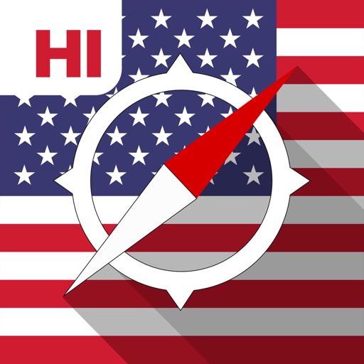 Hawaii, USA Offline Navigation icon