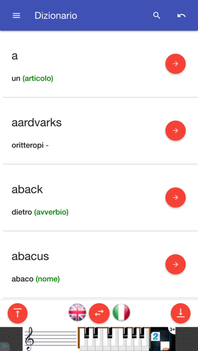 英語イタリア語辞書 Iphoneアプリ Applion