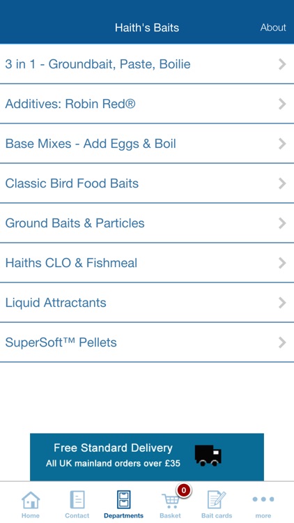 Haith's Baits App