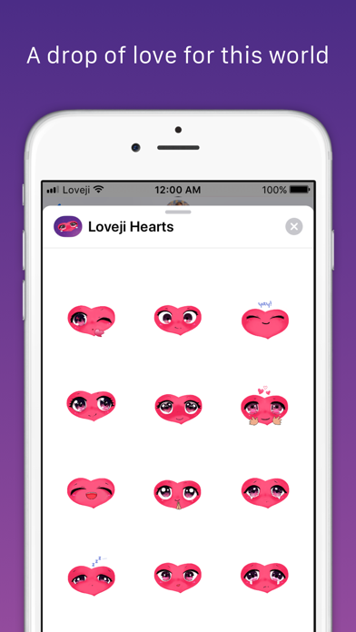 Loveji Hearts - a drop of love screenshot 3
