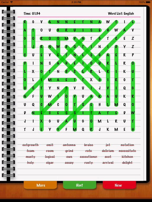 Wordsearch Unlimited Ipad App Appwereld