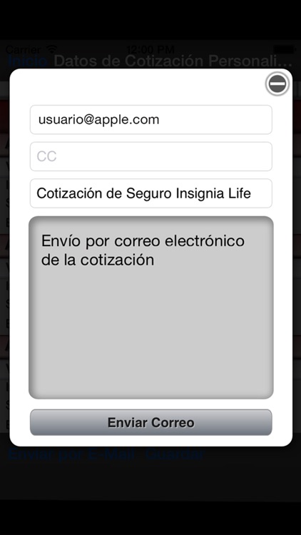 Cotizador Vida Insignia Life screenshot-4