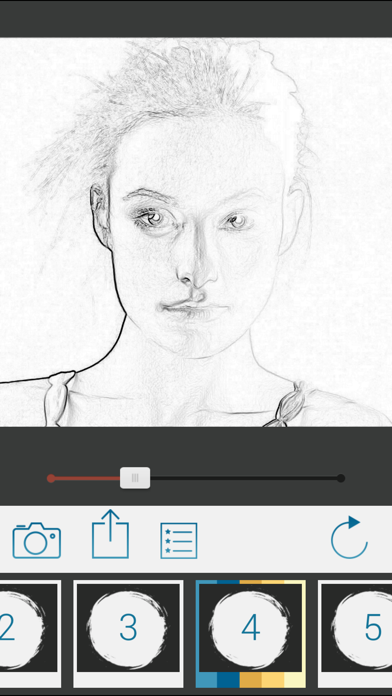 How to cancel & delete Photo To Pencil Sketch Drawing from iphone & ipad 1