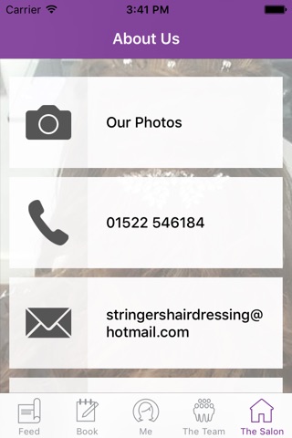 Stringers Hairdressing Lincoln screenshot 3