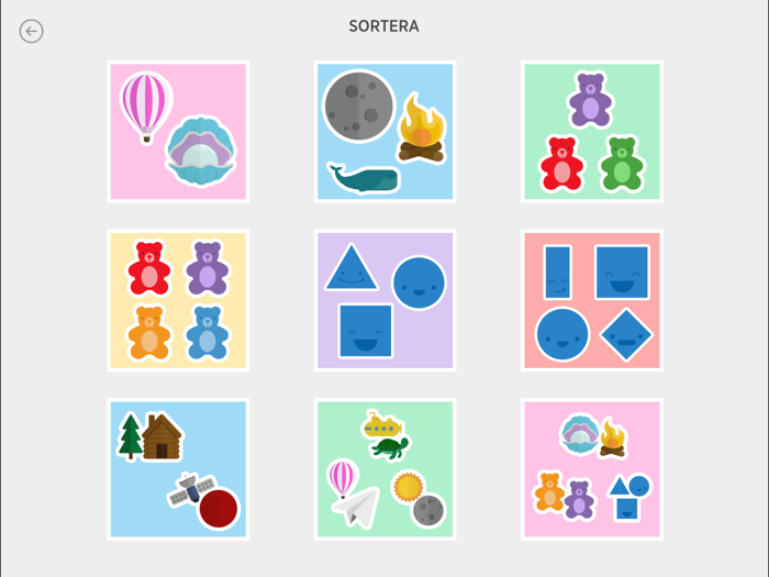 Sortera och Räkna med NE