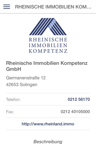 Die Immo-APP fürs Rheinland screenshot 2