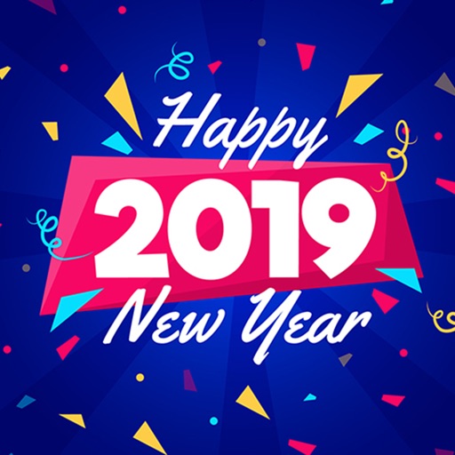 2019 New Year - Stickers icon