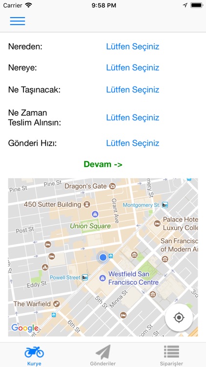 Kuryeciler - Kurye Çağır