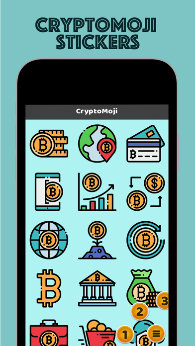 CryptoMoji Stickers screenshot 2