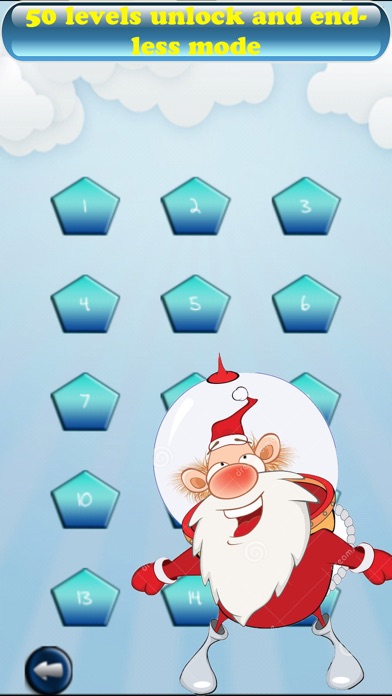 Santa Claus Jetpack Sky Dive screenshot 2