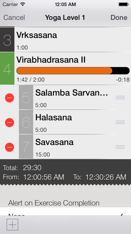 Yoga Sequence Timer screenshot-3