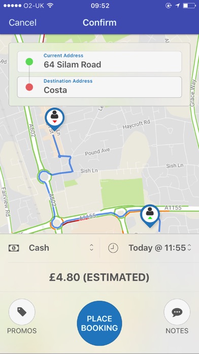 Goldstar Taxis Stevenage screenshot 3