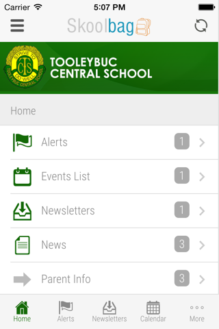 Tooleybuc Central School - Skoolbag screenshot 2