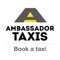 THE AMBASSADOR TAXI IPHONE APP ALLOWS YOU TO BOOK AND TRACK YOUR TAXI, UTILISING OUR 65 CARS IN THE MILNGAVIE AREA