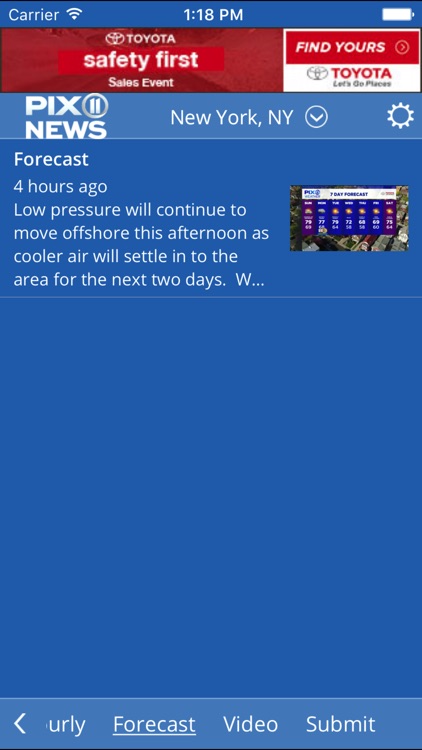 PIX 11 New York City Weather screenshot-3