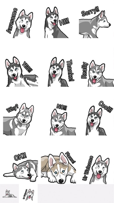 HuskyMoji - Husky Emoji & Sticker screenshot 2