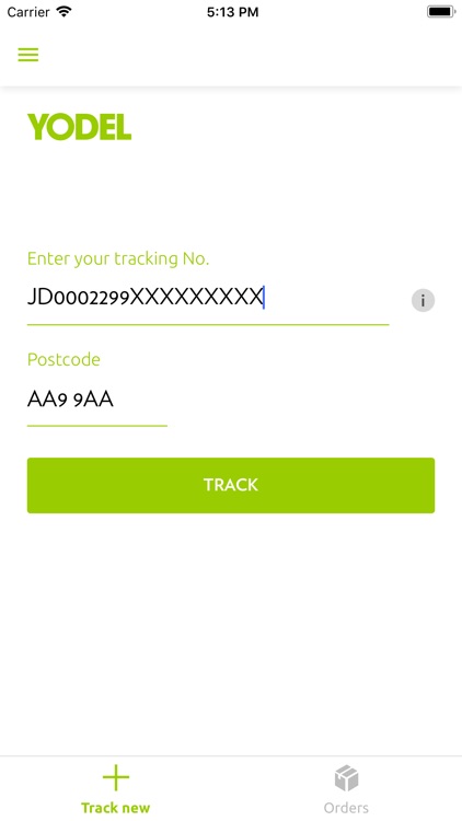 Yodel parcel manager