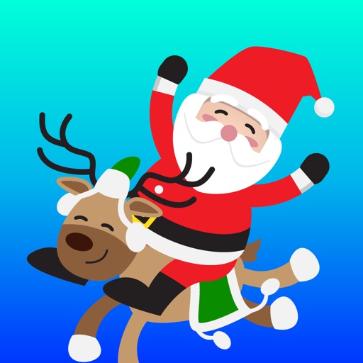 Santa Claus Chat Xmas Sticker icon