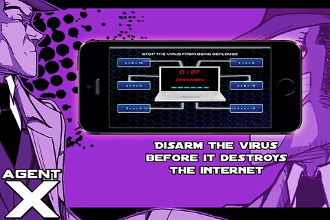Agent X - Algebra Spies screenshot 3