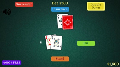 Blackjack 21:Casino Master Pro screenshot 2