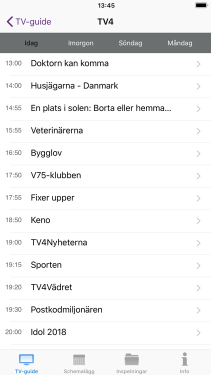 Telia Digital-tv, Spela in