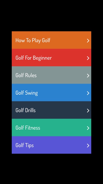 A to Z Guide For Golf