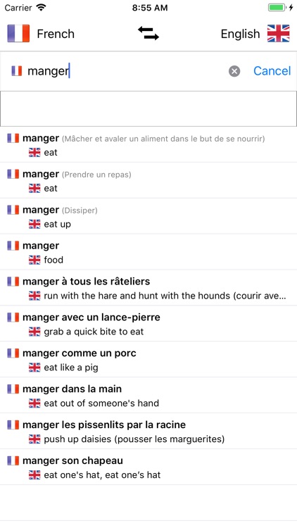 French-English Dictionary screenshot-0
