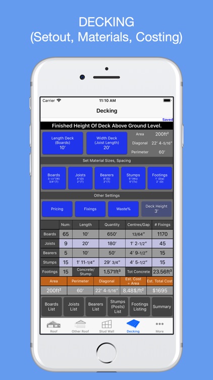 Roof Guide - Carpentry Calc screenshot-3